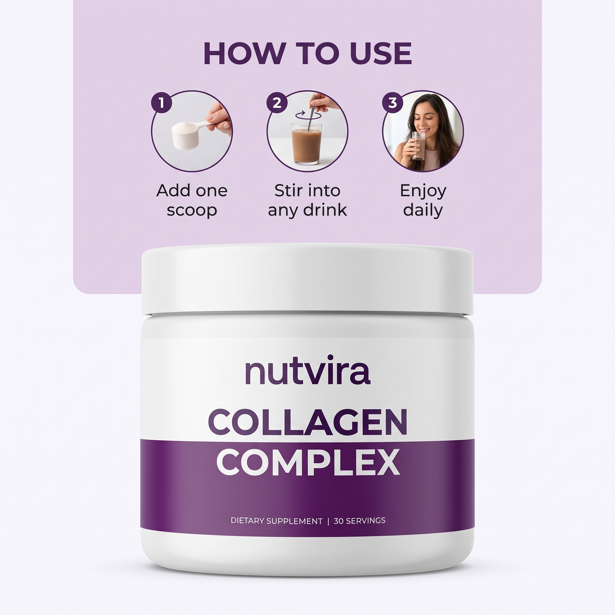 How to use Nutvira Collagen Complex