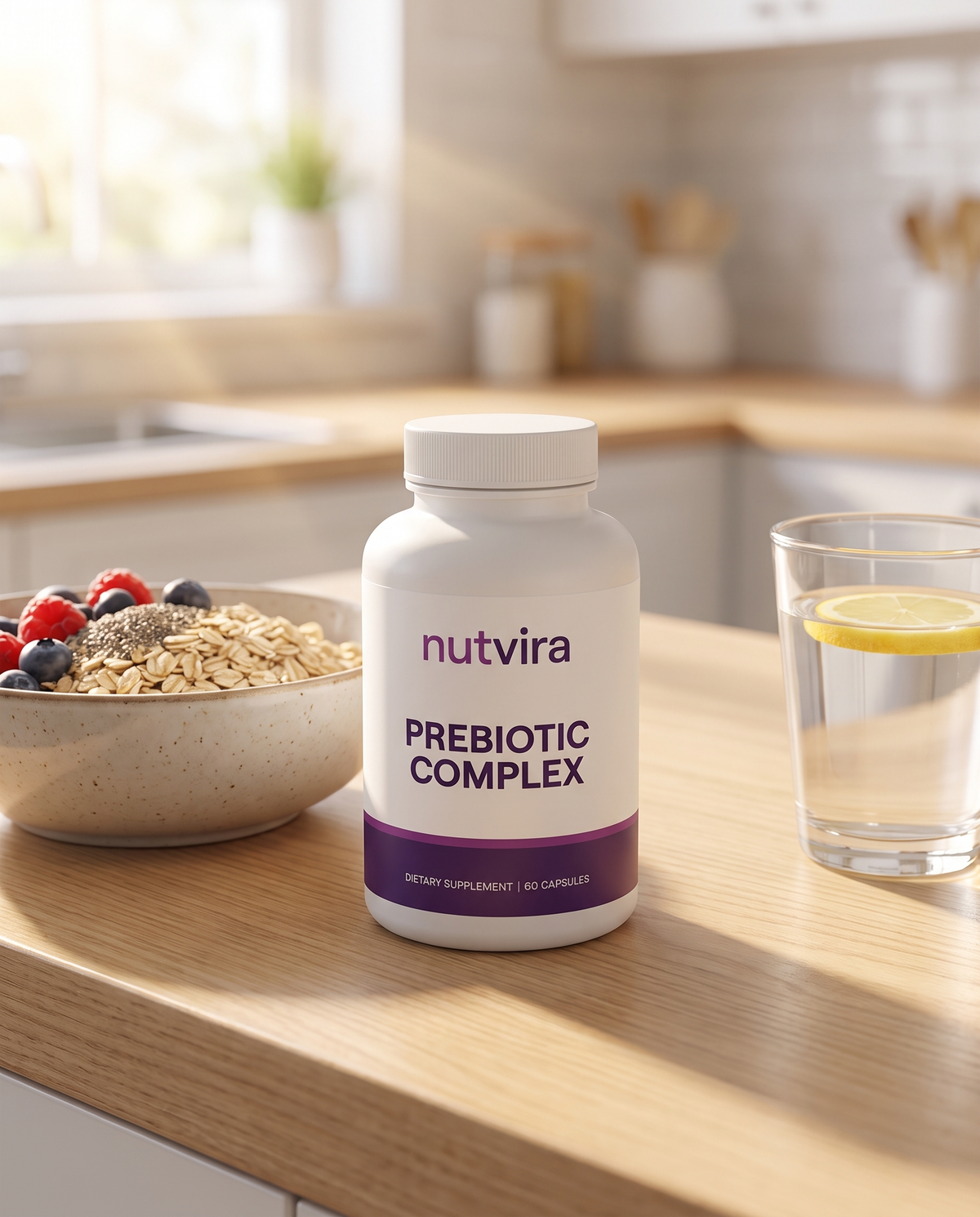 Nutvira Prebiotic Complex in use