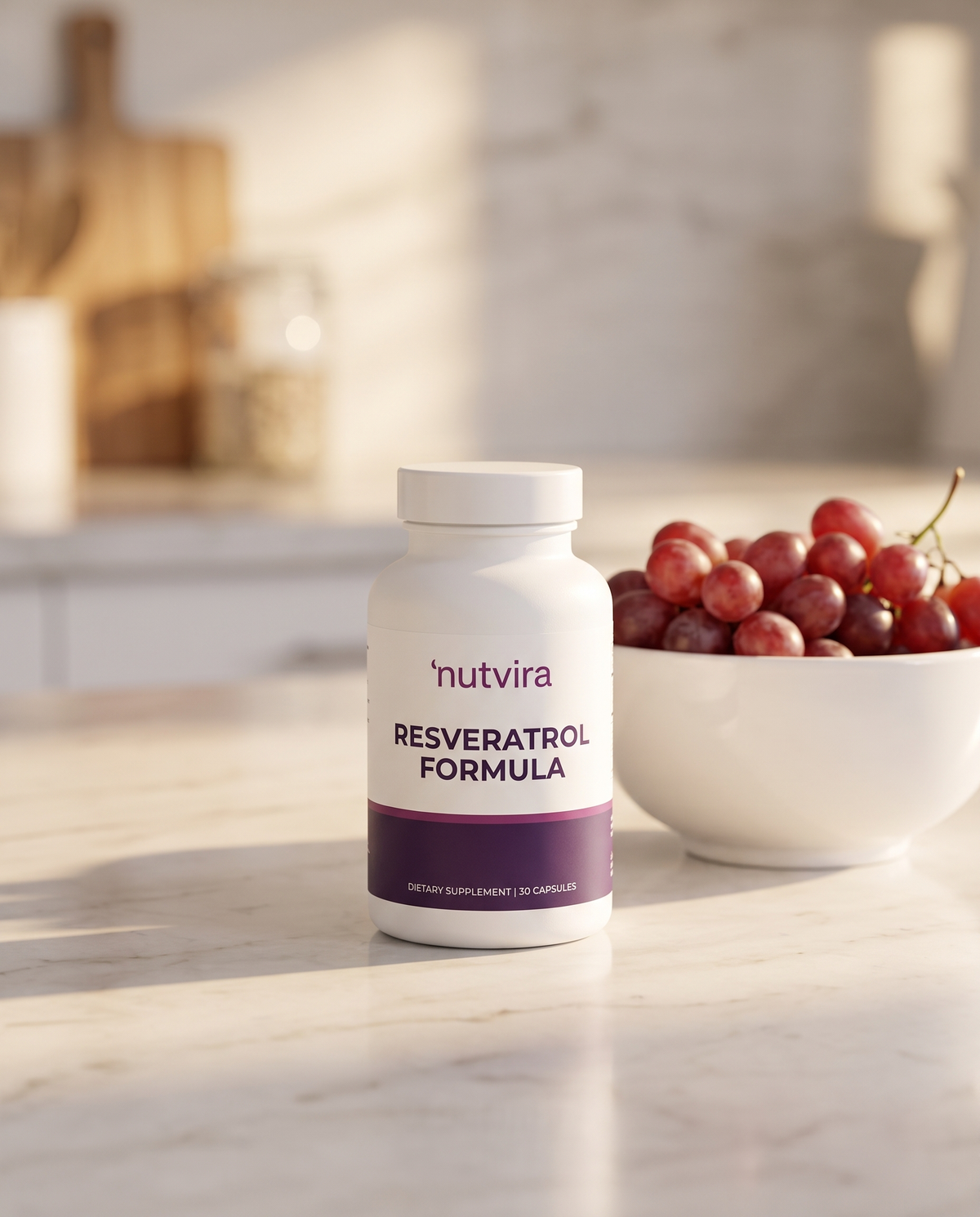 Nutvira Resveratrol Formula in use