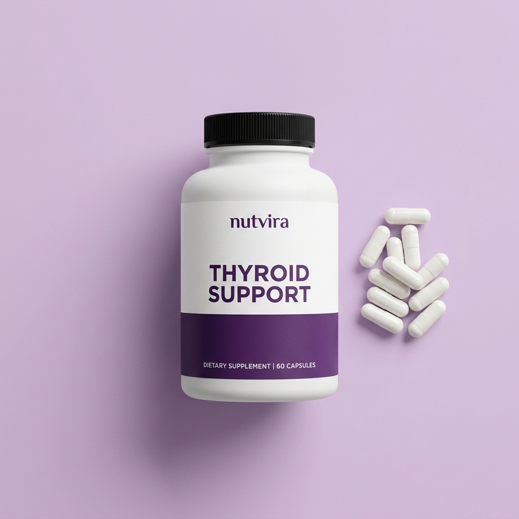 Nutvira Thyroid Support flatlay